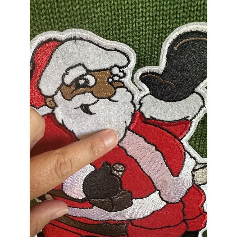 SweaterLab Men's Christmas Ugly Sweater XXL 2XL Funny Wheel Chair Holiday - Picture 5 of 11